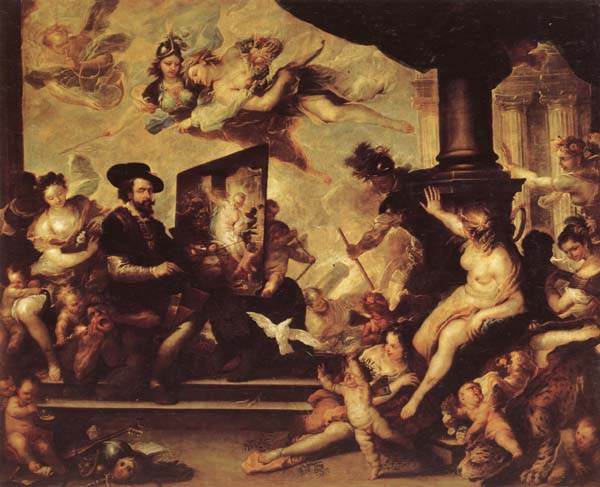 Rubens Painting an Allegory of Peace